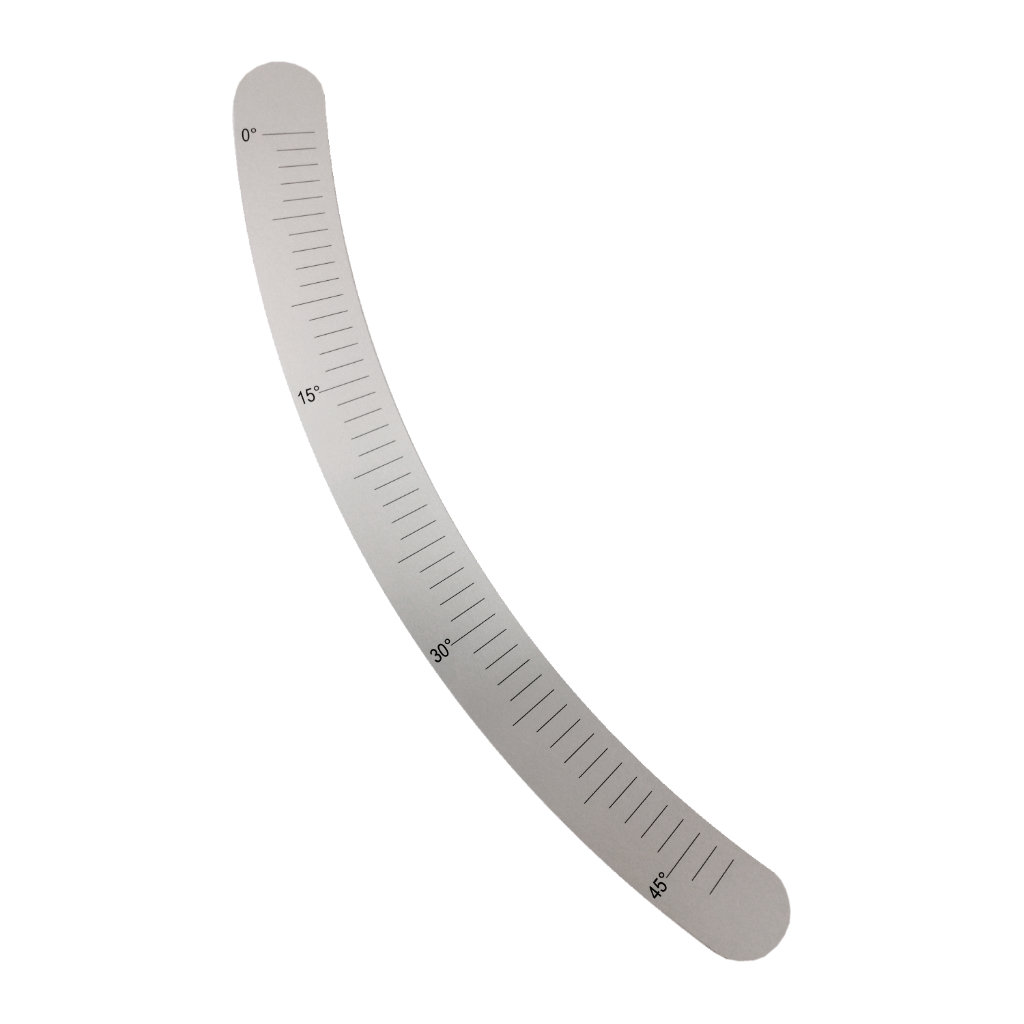 Winkelskala zu Blattschrägstellung bei der UNIV Baukreissäge BKS 500 G