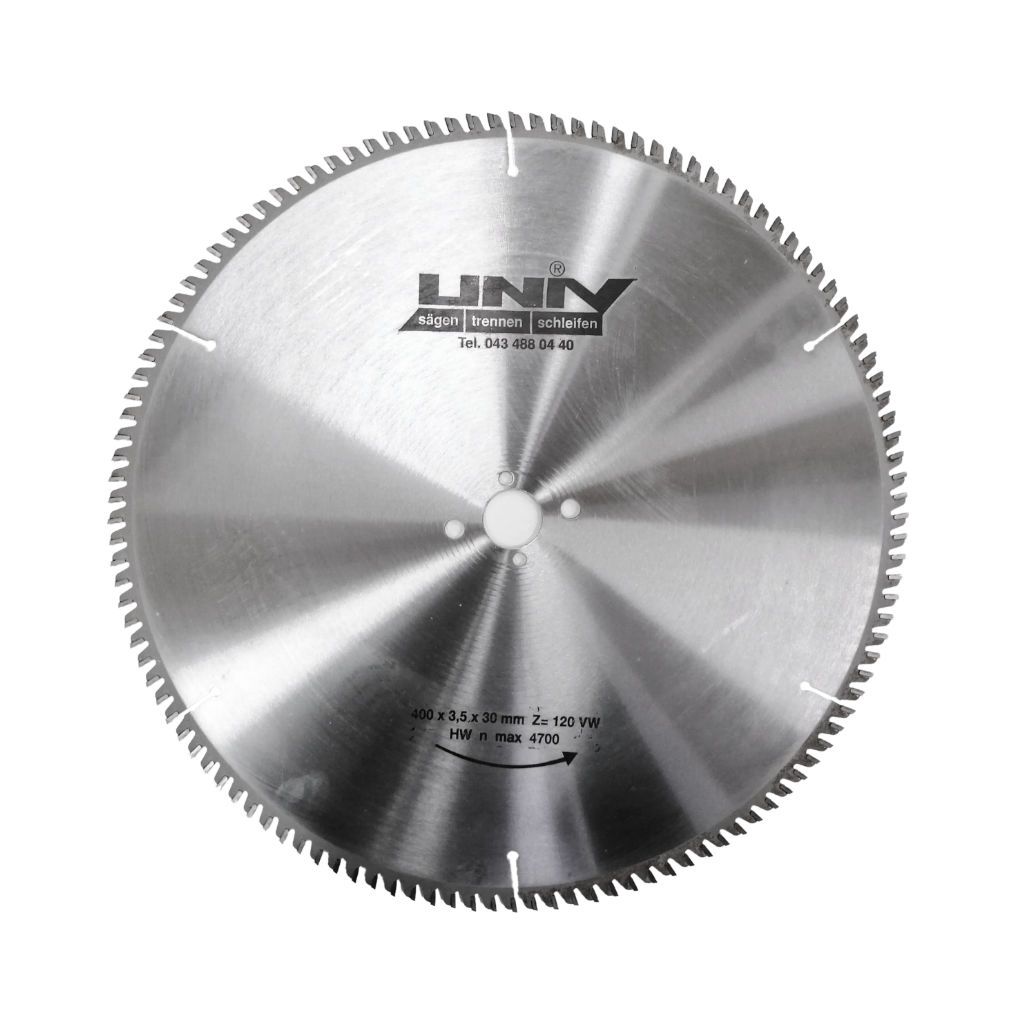 HM-Kreissägeblatt ø400 hohe Schnittgüte
