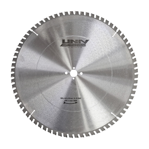 Kreissägeblatt d 500 für sauberen Schnitt
