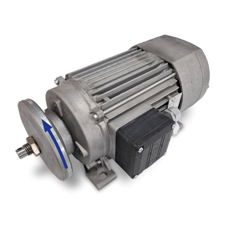 Flachmotor C.E.P. 400V 4kW Linksdrehend (Gegenuhrzeigersinn) UNIV AG